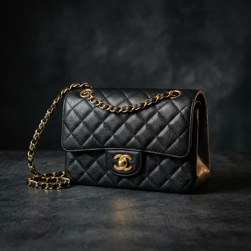 Classic Flap Medium Caviar
